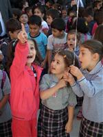 DUMLUPINAR İLKÖĞRETİM OKULU - Kütahya’da Yeni Eğitim Öğretim Yılı Coşkusu