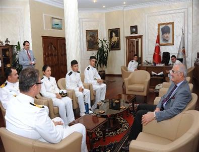 Komutanlar Başkan Yılmaz’ı Ziyaret Etti