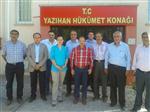 HATİCE BAYAR - Ömer Faruk Öz, Yazıhan İlçesini Ziyaret Etti