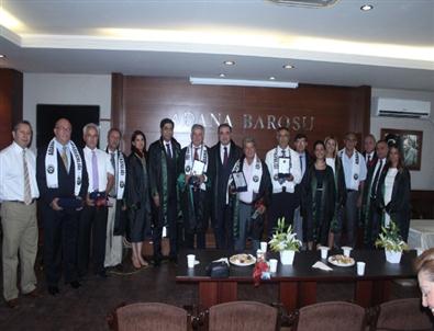 Adana Barosu'nda 35. Yıl Plaket Töreni