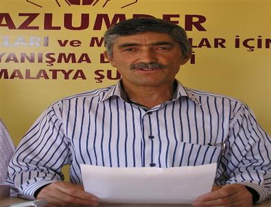 Mazlum Der Malatya Şubesi Yöneticisi Cumali Yiğit: