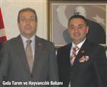ANGUS - Tümkasder Genel Başkanı Murat Çalık,bakan Mehdi Eker’le Hayvancılık Politikalarını Konuştu