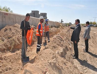 Belediye Başkanı Akdoğan, Bor Yolu Genişletme Çalışmalarını İnceledi