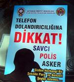 TELEFON DOLANDIRICILIĞI - Polis Ekipleri, Broşürle Vatandaşı Dolandırıcılık Olaylarına Karşı Uyardı