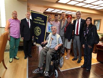 Rotary Kulübü, Başkan Yaşar’ı Ziyaret Etti