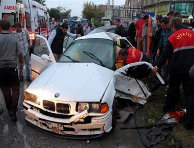 Samsun’da Trafik Kazası: 5 Yaralı