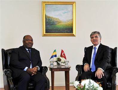 Gül, Gabon Cumhurbaşkanı ve Arnavutluk Başbakanı İle Görüştü