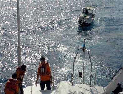 Kayıp Şahıslar Sahil Güvenlik Ekiplerince Bulundu