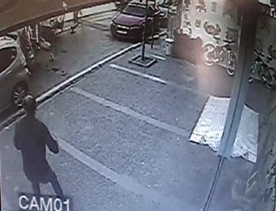 Kaza Anı Güvenlik Kamerasında