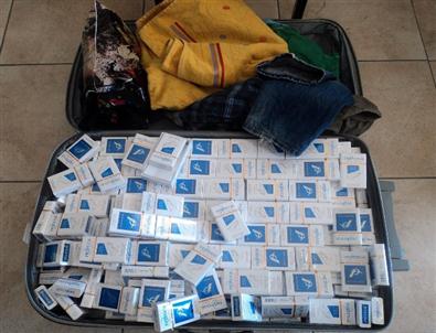 Buharkent’te Gümrük Kaçağı 518 Paket Sigara Ele Geçirildi
