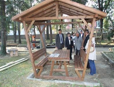 Düzce Belediye Başkanı Bayram Kent Parkı İnceledi