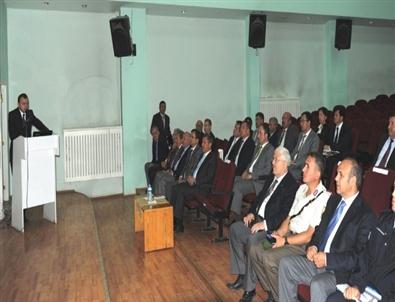 Kaymakam Çatalbaş’tan Vali Yılmaz’a Brifing