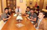 Afganistanlı Üniversite Öğrencilerinden Başkan Sakallı’ya Ziyaret