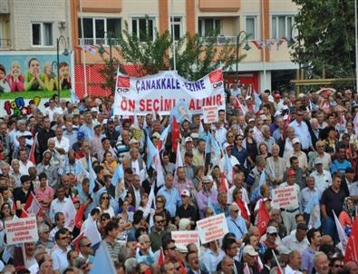 Chp Genel Başkanı Kılıçdaroğlu Edirne'de Halka Seslendi