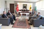 CEMIL ÇELIK - Ali Bakan'dan Rektör Çelik’e Ziyaret