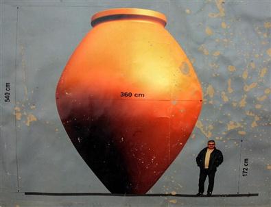 (özel Haber) Altın Portakallı Sanatçıların İsimleri Devasa Çömlek Küpün Üzerinde Ölümsüzleşecek