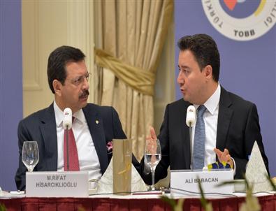 Başbakan Yardımcısı Babacan, Tobb’u Ziyaret Etti