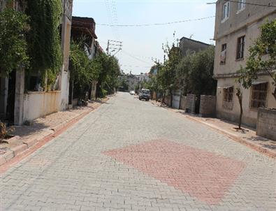 Sarıçam'da Kilit Parke Çalışmaları