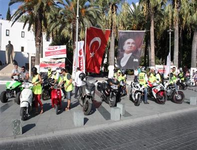 Organ Bağışına Motosikletli Destek