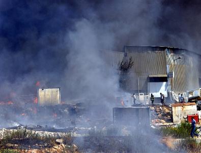 Antalya’da Hurdacılar Sitesi’nde Yangın