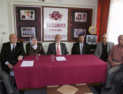 Mazlumder Şube Başkanı Ahmet Taş'ın Açıklaması