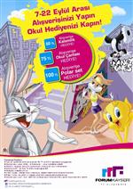 BUGS BUNNY - Forum Kayseri'de Okul Alışverişi, Bugs Bunny ve Tweety İle Keyfe Dönüşüyor