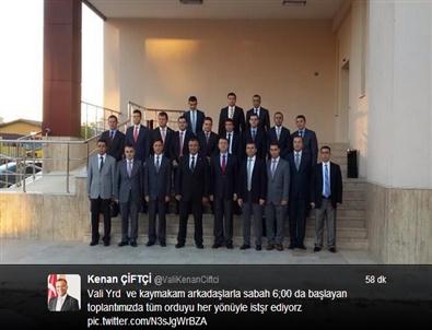 Ordu Valisi'nden İlginç Toplantı Uygulaması