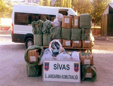 Sivas’ta 479 Bin Kaçak Zayıflama Hapı Ele Geçirildi
