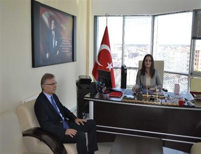 Başkan Ertem’den Kaymakam Kuzulu’ya Ziyaret