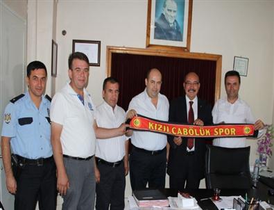 Kızılcabölükspor Yönetiminden Ziyaretler
