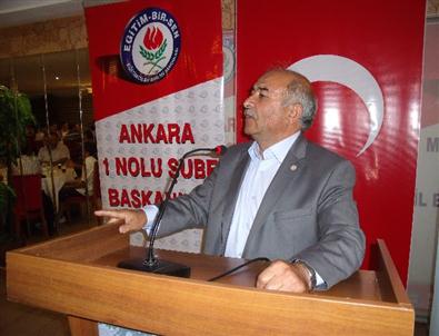 Memur-sen Ankara İl ve Eğitim-bir-sen Ankara 1 Nolu Şube Başkanı Mustafa Kır