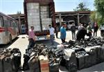DİNLENME TESİSİ - İpliklerin Arasından 38 Bin Paket Kaçak Sigara Çıktı