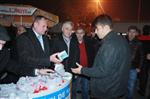 MEVLID KANDILI - Başkan Adayı Lokma Dağıttı