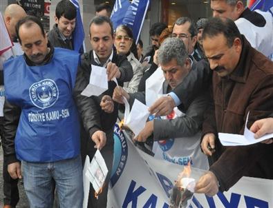 Memurlar Bordro Yaktı