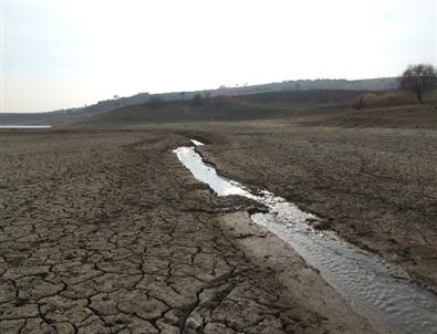 Su Seviyesi Düşen Gölete Şarköy Belediyesi'nden Tankerli Su Desteği