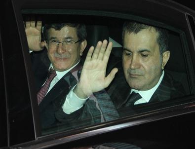 Bakan Davutoğlu ve Çelik Adana’da