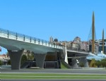 METRO GEÇİŞ KÖPRÜSÜ - Haliç Metro Geçiş Köprüsü Şubat'ta açılıyor