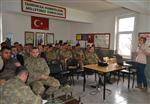 EVLİLİK ÖNCESİ EĞİTİM - Askerlere ‘evlilik Öncesi Eğitim’ Verildi