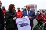 TÜRKIYE BISIKLET FEDERASYONU - Sarıkamış Şehitleri İçin Pedal Çeviren Bisikletçiler Ardahan'a Ulaştı