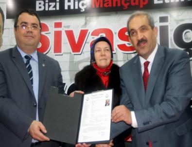 Sivas Belediye Başkanı Ürgüp, Aday Adaylığını Açıkladı