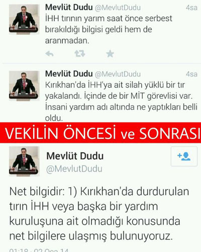 CHP'li Mevlüt Dudu'nun İHH çarkı