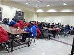 YENI CAMI - Sorgun Belediyesporlu Futbolculara Dini Eğitim Verildi
