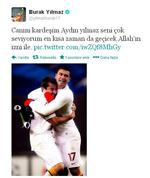 SERDAR ÖZKAN - Yılmaz'a Futbolculardan Destek