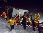 Kayseri'de feci kaza, yolcu otobüsü devrildi: 21 ölü