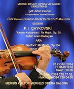 SENFONI - Mdob, Çaykovski'nin Keman Konçentosu'nu Seslendirecek