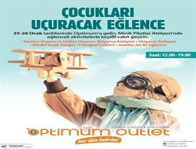 Minik Pilotlar Optimum’da Buluşuyor