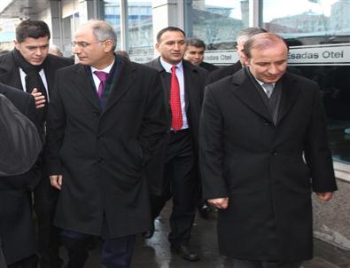 Bakan Ala, Erzurum’da Esnafı Ziyaret Etti