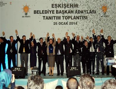 Eskişehir'de Ak Parti Belediye Başkan Adayları Tanıtım Toplantısı