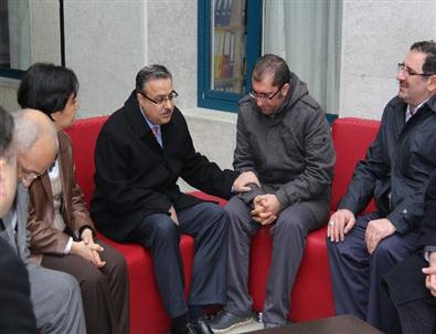 Vali Su'dan Taziye Ziyareti