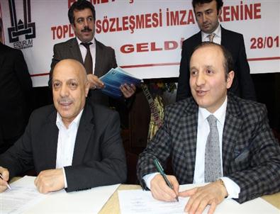 Büyükşehir’de Toplu Sözleşme Sevinci